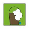 Icon for cleaning cupboard